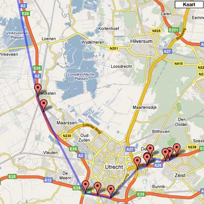 (c) Google maps / (c) DB0ANF