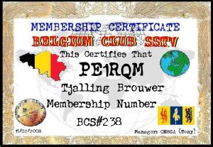 Belgium Club SSTV