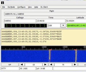 RTTY voorbeeld