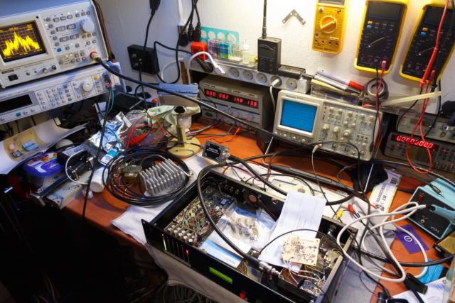 jan 2015, Spectrum analyzer liet me al veel zien